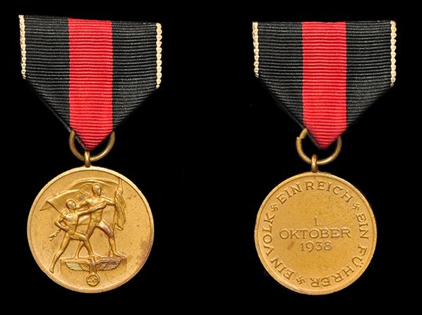 1st October 1938 medal